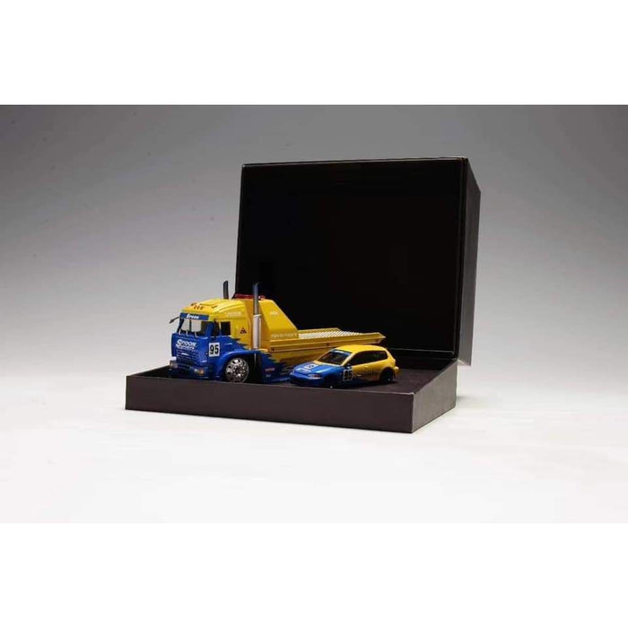 (Pre-Order) Street Weapon x Stance Hunters KamaZ Modified Trailer Truck Spoon Sports Livery SET 1:64 - Just $74.99! Shop now at Retro Gaming of Denver