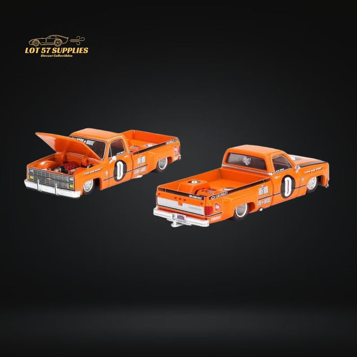 Mini GT x Kaido House Chevrolet Silverado DUALLY KAIDO V2 Orange 1:64 KHMG090 - Just $26.99! Shop now at Retro Gaming of Denver