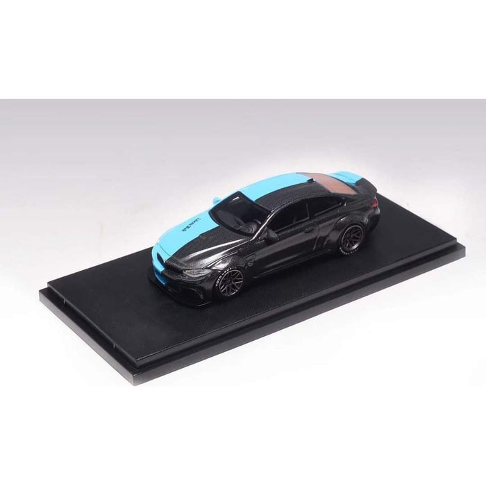 Stance Hunters High Rev Series BMW M4 LWBK Baby Blue/ Black Carbon Fiber 1:64 Resin - Premium BMW - Just $39.99! Shop now at Retro Gaming of Denver