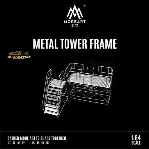 MoreArt Metal Tower Frame Diorama Accessory 1:64 Scale - Premium MoreArt - Just $24.99! Shop now at Retro Gaming of Denver