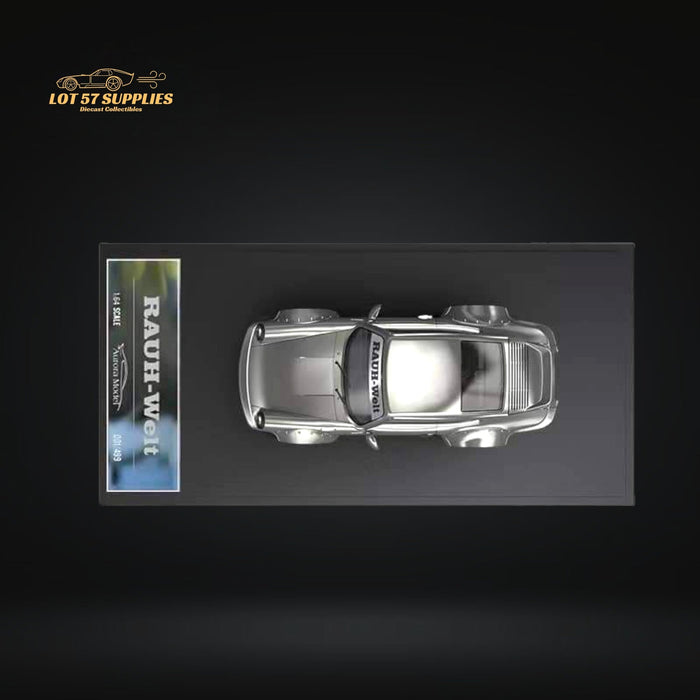 AuroraModel Porsche RWB 964 Liquid Silver DUCKTAIL 1:64 - for just $31.99! 