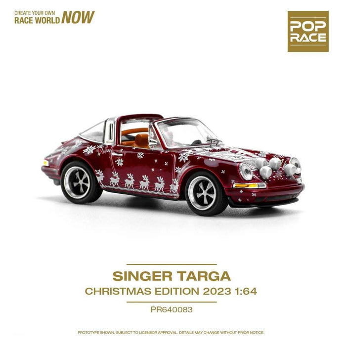 Pop Race Porsche 964 Singer Christmas Edition in Red PR640083 1:64 - Just $23.99! Shop now at Retro Gaming of Denver