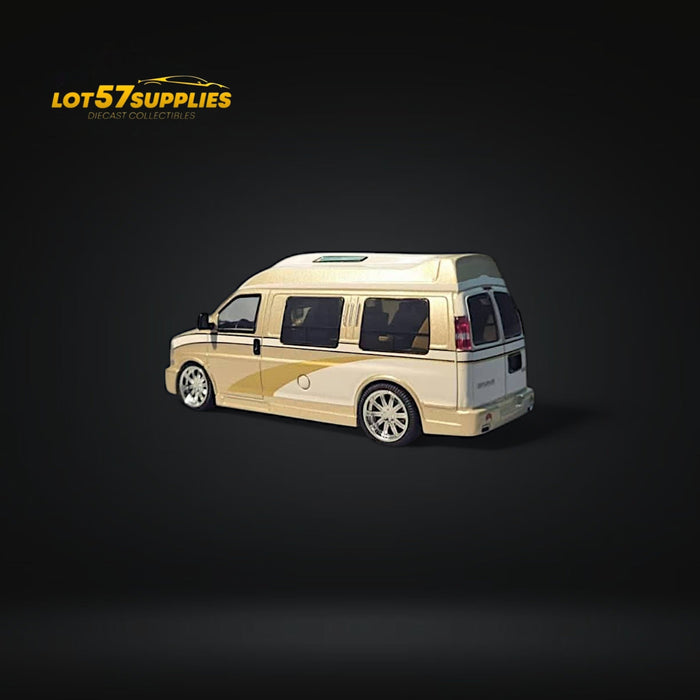GOC GMC Savana Champagne Gold Edition 1:64 - Limited to 450 Pcs - for just $42.99! 