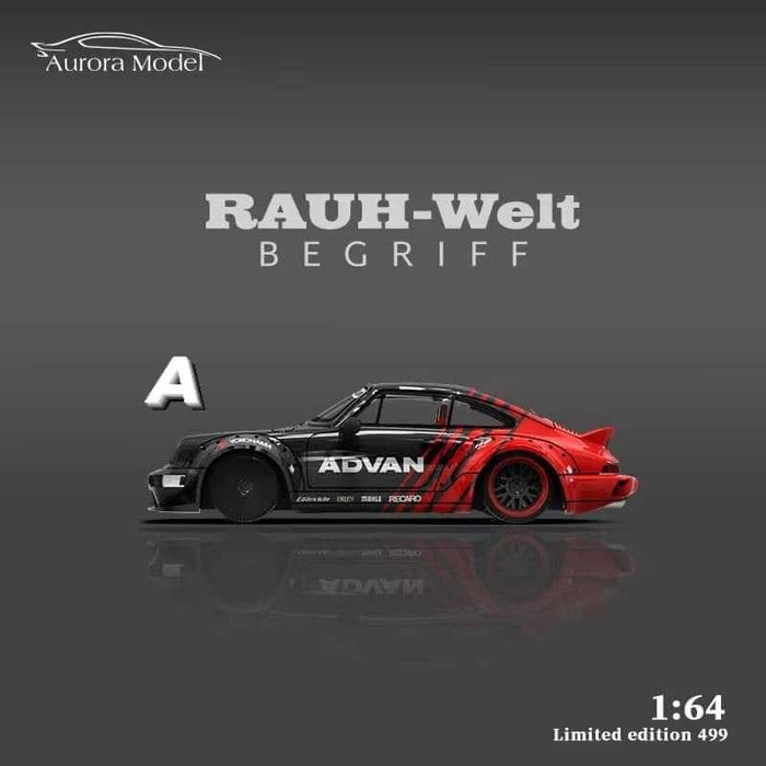 AuroraModel Porsche RWB 964 DUCKTAIL ADVAN Livery Limited to 499 PCS 1:64 - Just $31.99! Shop now at Retro Gaming of Denver