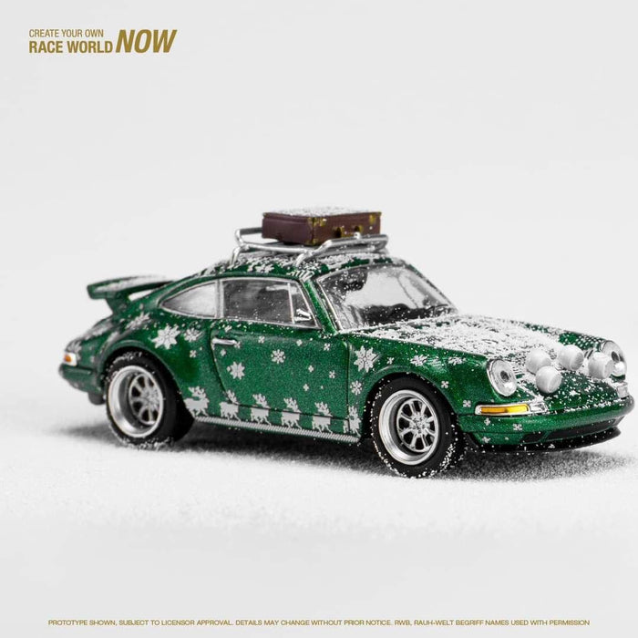 Pop Race Porsche 964 Singer Christmas Edition in Green PR640084 1:64 - Just $23.99! Shop now at Retro Gaming of Denver