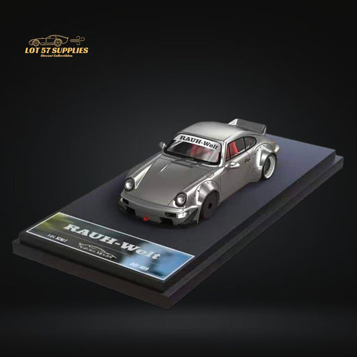 AuroraModel Porsche RWB 964 Liquid Silver DUCKTAIL 1:64 - for just $31.99! 