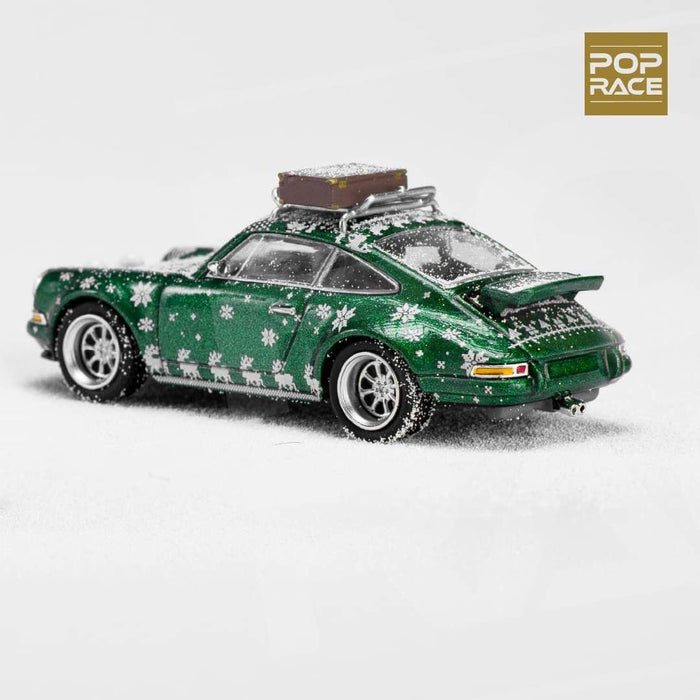 Pop Race Porsche 964 Singer Christmas Edition in Green PR640084 1:64 - Just $23.99! Shop now at Retro Gaming of Denver