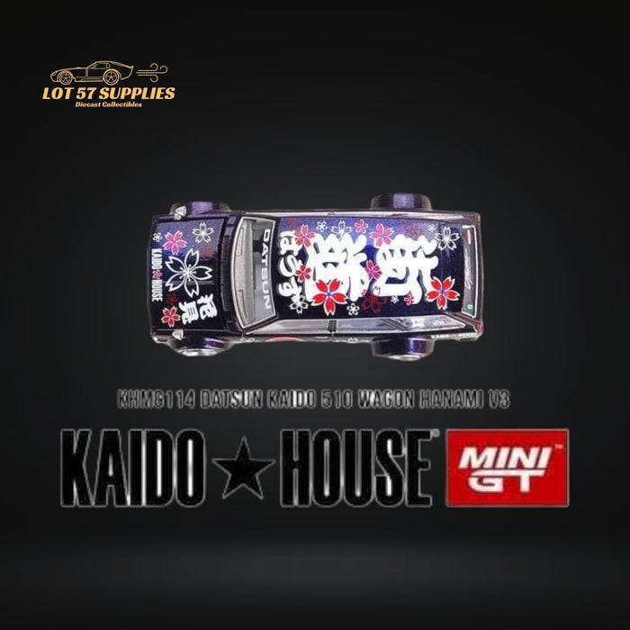 Mini GT x Kaido House Datsun KAIDO 510 Wagon HANAMI V3 1:64 KHMG114 - Just $24.99! Shop now at Retro Gaming of Denver