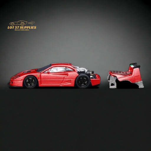 Stance Hunters Ferrari F40 LM Italian Stripe Red 1:64 - Premium Nissan - Just $39.99! Shop now at Retro Gaming of Denver