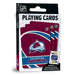 Colorado Avalanche Playing Cards - 54 Card Deck - Just $6.99! Shop now at Retro Gaming of Denver