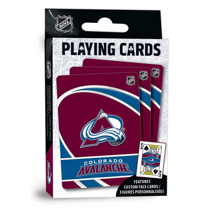 Colorado Avalanche Playing Cards - 54 Card Deck - for just $7.99! 