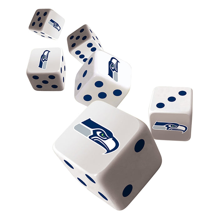 Seattle Seahawks Dice Set - Just $4.79! Shop now at Retro Gaming of Denver