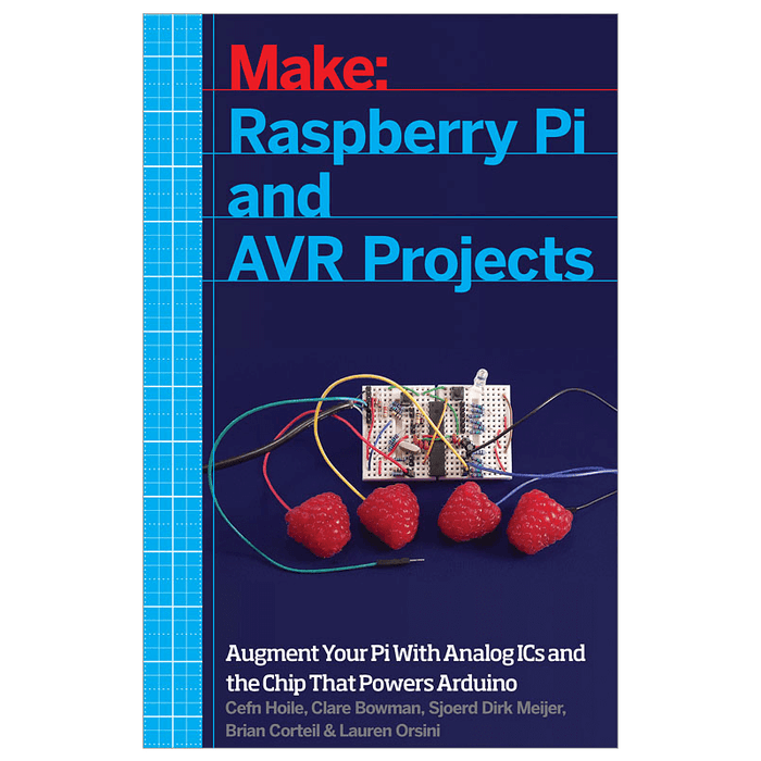 Make: Raspberry Pi and AVR Projects - Print - for just $24.99! 