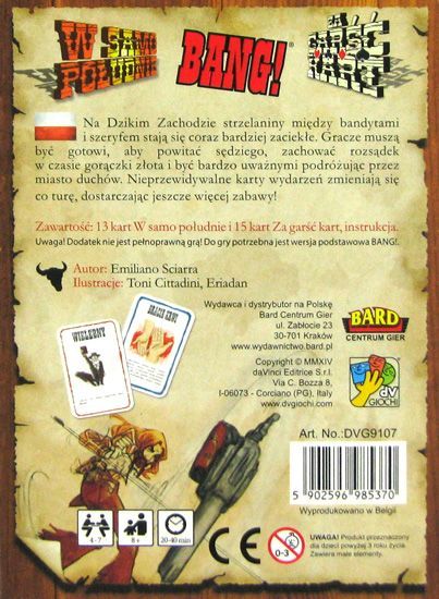 Bang! High Noon + A Fistful of Cards - for just $12.99! 