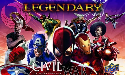 Legendary: A Marvel Deck Building Game – Civil War - for just $49.95! 