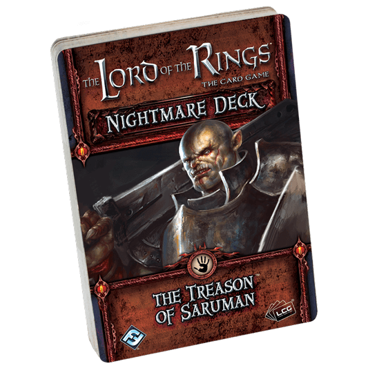 Lord of the Rings LCG: The Treason of Saruman Nightmare Decks - Premium Board Game - Just $19.95! Shop now at Retro Gaming of Denver
