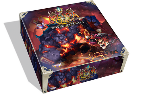 Arcadia Quest: Whole Lotta Lava Expansion - for just $19.99! 