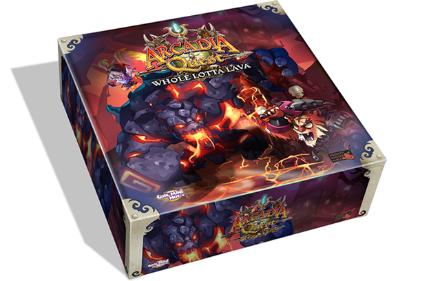 Arcadia Quest: Whole Lotta Lava Expansion - for just $19.99! 