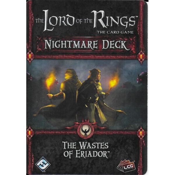 Lord of the Rings LCG: The Wastes of Eriador Nightmare Deck - Premium Board Game - Just $6.95! Shop now at Retro Gaming of Denver