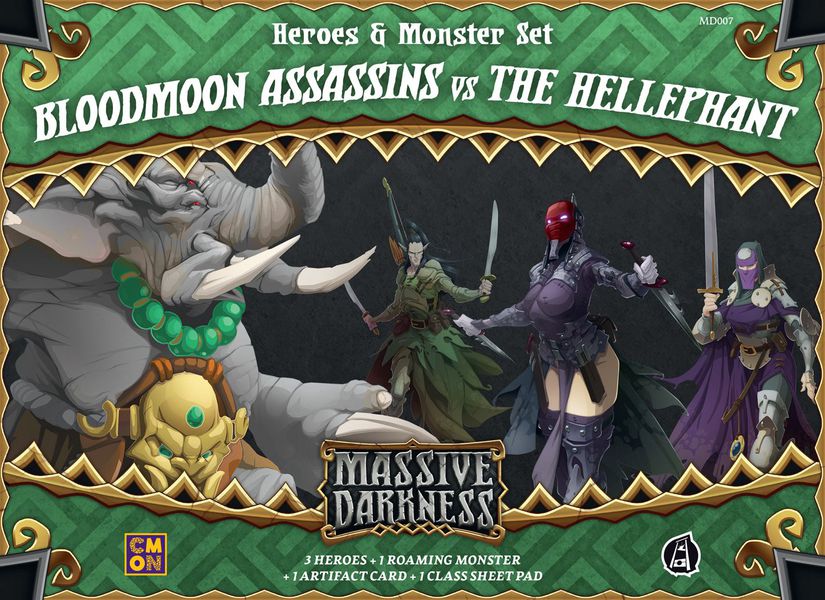 Massive Darkness: Bloodmoon Assassins vs the Helliphant - for just $26.99! 