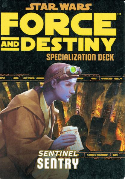 Star Wars: Force and Destiny: Sentry Specialization Deck - for just $6.95! 