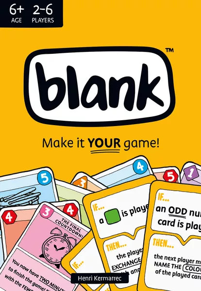 Blank - Card Game - for just $14.99! 