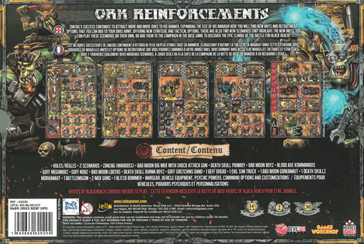 Warhammer 40K: Heroes of Black Reach - Ork Reinforcements - for just $9.99! 