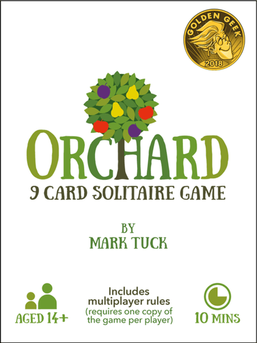 Orchard: A 9 Card Solitaire Game - for just $15.99! 