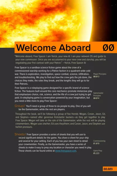 Free Spacer: A Sandbox Starship Tabletop Roleplaying Game - for just $29.99! 