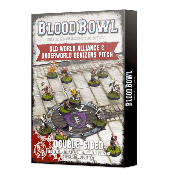 Blood Bowl: Old World Alliance & Underworld Denizens Pitch and Dugout Set - for just $47! 