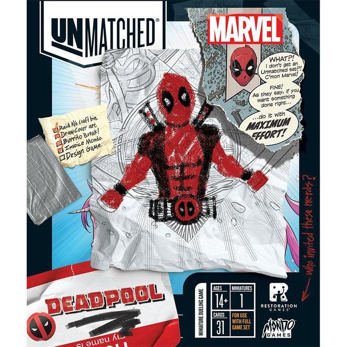 Unmatched: Deadpool - for just $18! 