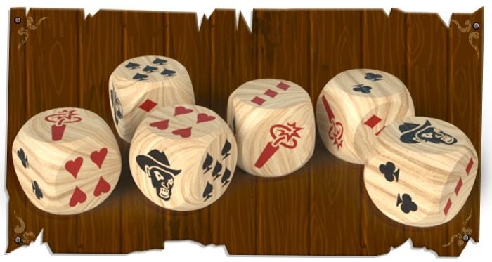 Zombicide: Undead or Alive - Kickstarter Exclusive Special Wooden Dice - for just $29.99! 
