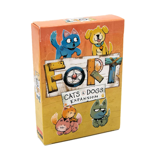 Fort - Cats & Dogs Expansion - Deckbuilding Card Game - for just $14.99! 