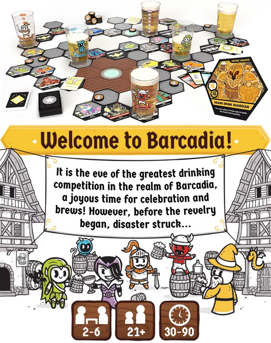Heroes of Barcadia - Board Game - for just $59.99! 