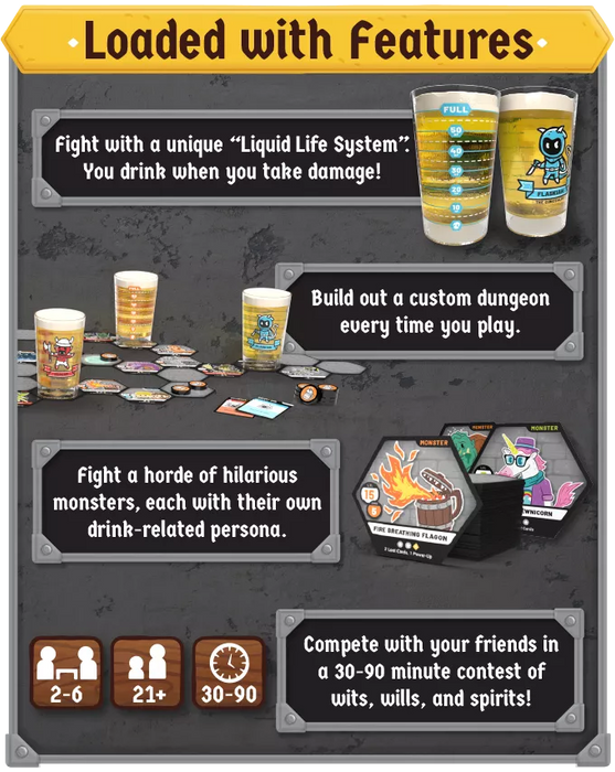 Heroes of Barcadia - Board Game - for just $59.99! 