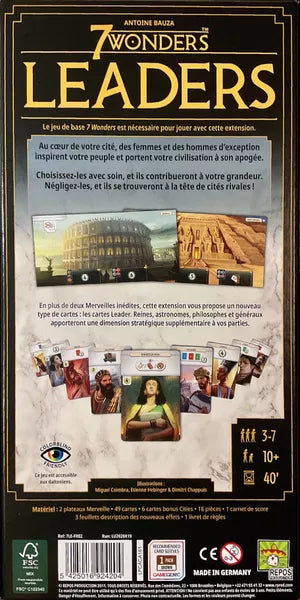 7 Wonders (Second Edition): Leaders - Board Game - for just $24.99! 