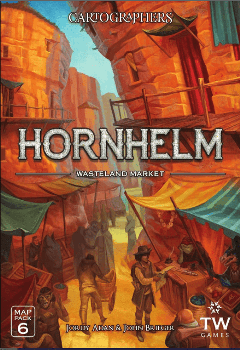 Cartographers: Map Pack 6 - Hornhelm Market - for just $14.95! 
