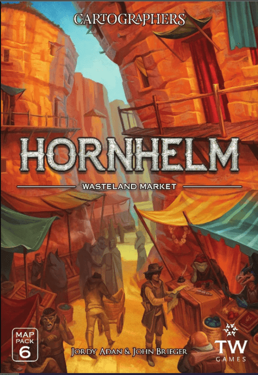 Cartographers: Map Pack 6 - Hornhelm Market - for just $14.95! 