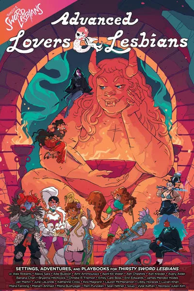 Thirsty Sword Lesbians - Advanced Lovers & Lesbians Expansion - RPG - for just $29.99! 