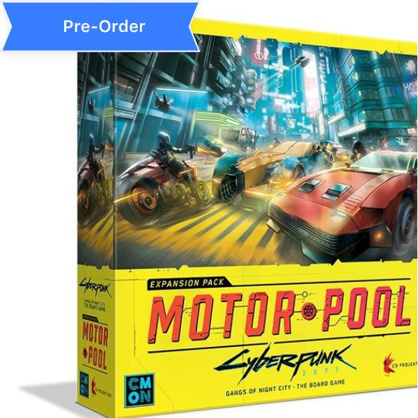 Cyberpunk 2077: Gangs of Night City - Motor Pool Kickstarter Exclusive Expansion - Just $64.99! Shop now at Retro Gaming of Denver