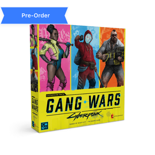 Cyberpunk 2077: Gangs of Night City - Gang Wars Kickstarter Exclusive Expansion - Just $104.99! Shop now at Retro Gaming of Denver