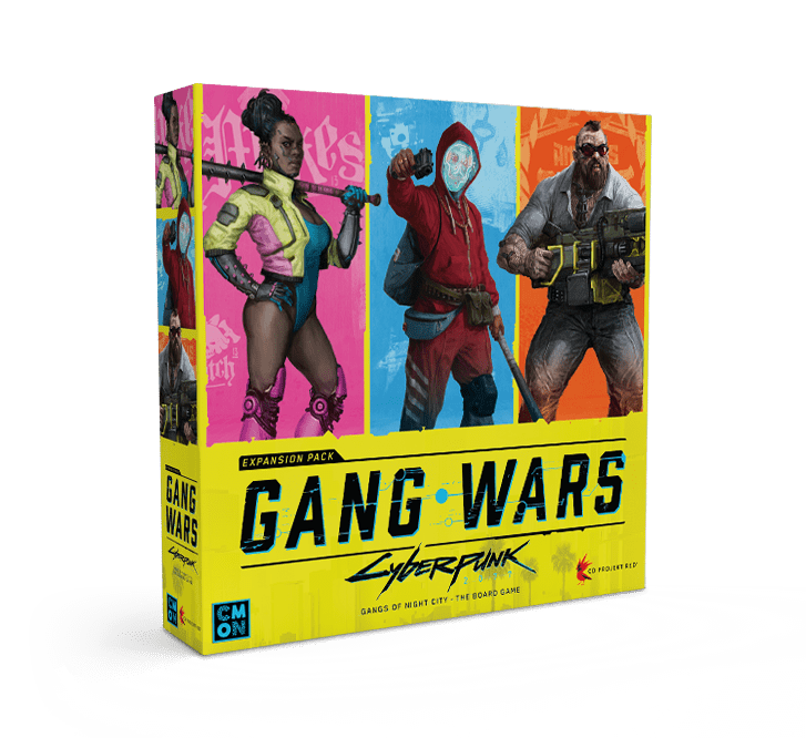Cyberpunk 2077: Gangs of Night City - Gang Wars Kickstarter Exclusive Expansion - for just $104.99! 
