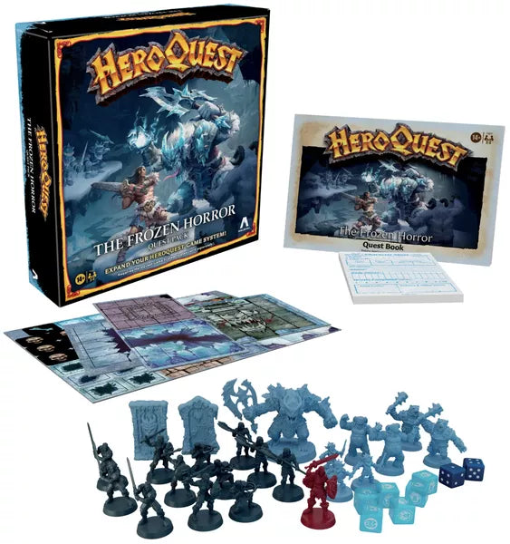 HeroQuest - The Frozen Horror Quest Pack - Board Game - for just $59.99! 