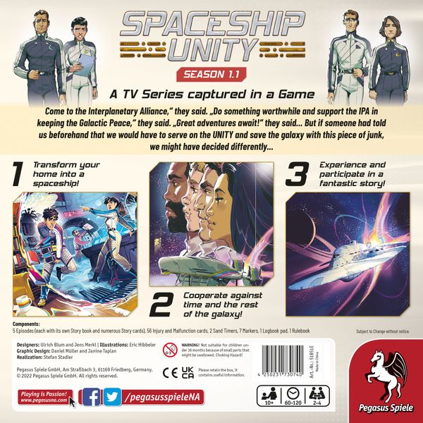 Spaceship Unity - Season 1.1 - for just $59.99! 