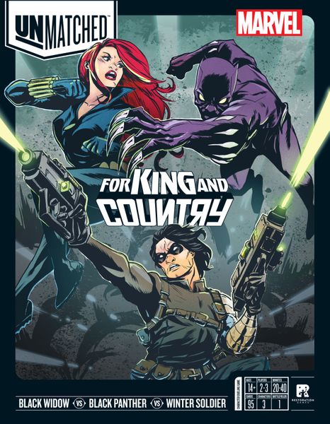 Unmatched: Marvel - For King and Country - for just $29.99! 
