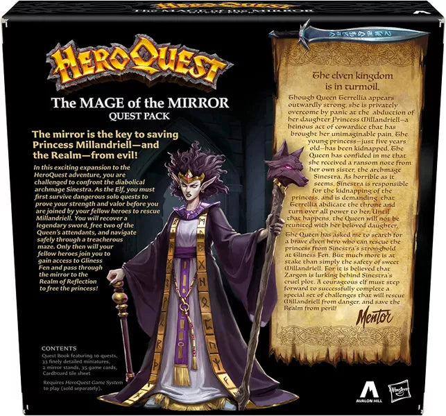 HeroQuest - The Mage of the Mirror Quest Pack - Board Game - for just $59.99! 