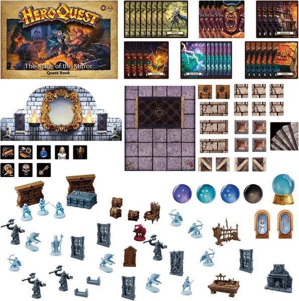 HeroQuest - The Mage of the Mirror Quest Pack - Board Game - for just $59.99! 