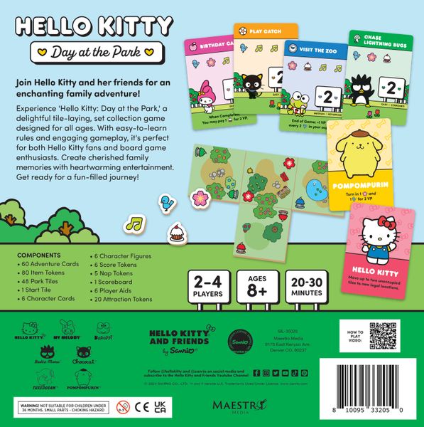 Hello Kitty: Day At The Park - for just $29.99! 