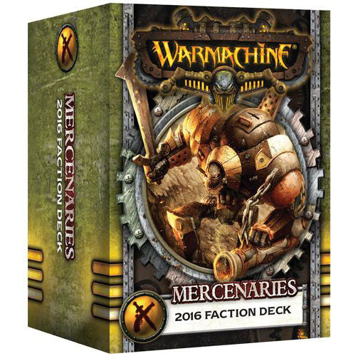 Warmachine: Mercenaries 2016 Faction Deck (MK III) - for just $19.99! 