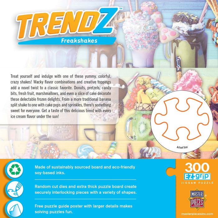 Trendz - Freakshakes 300 Piece EZ Grip Jigsaw Puzzle - Just $14.99! Shop now at Retro Gaming of Denver